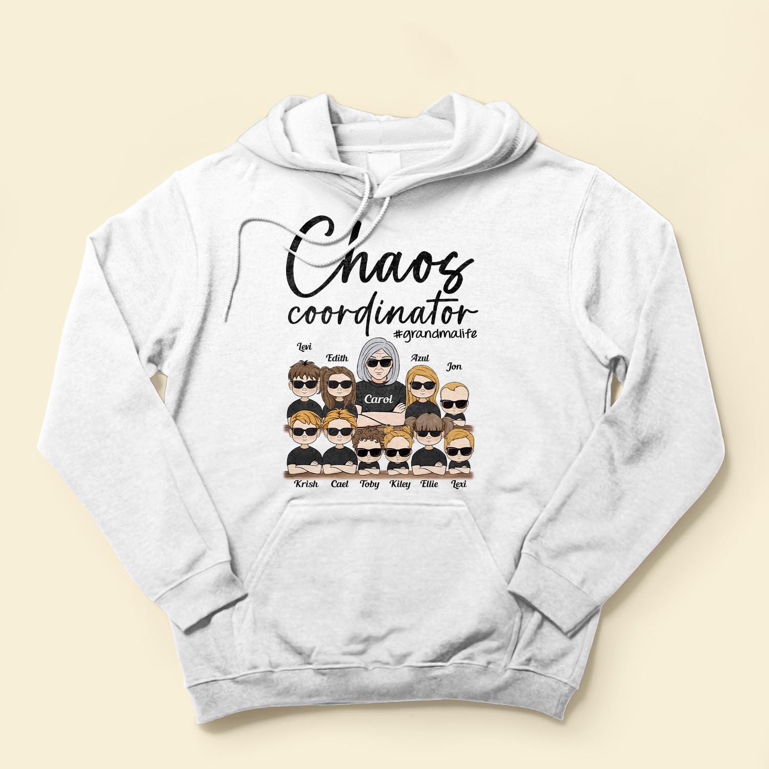 Chaos Coordinator - Personalized Shirt - Birthday, Mother's Day, Funny Gift For Mom, Mother, Grandma, Nana, Mimi
