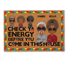 Check Ya Energy - Personalized Doormat