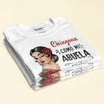 Chingona Como Mi Abuela - Personalized Shirt - Hispanic Heritage Month Gift For Abuela