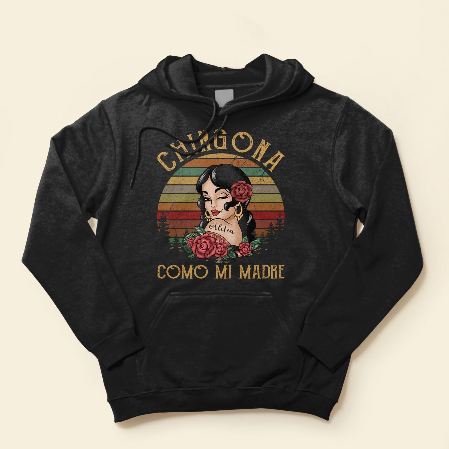 Chingona Como Mi Madre  - Personalized Shirt - Hispanic Month Gift For Hispanics & Latinos