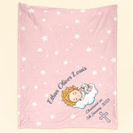 Christening - Personalized Blanket