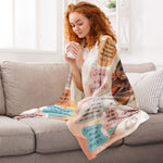 Christian Bible Verse Affirmations For Daughter, Son - Personalized Photo Blanket