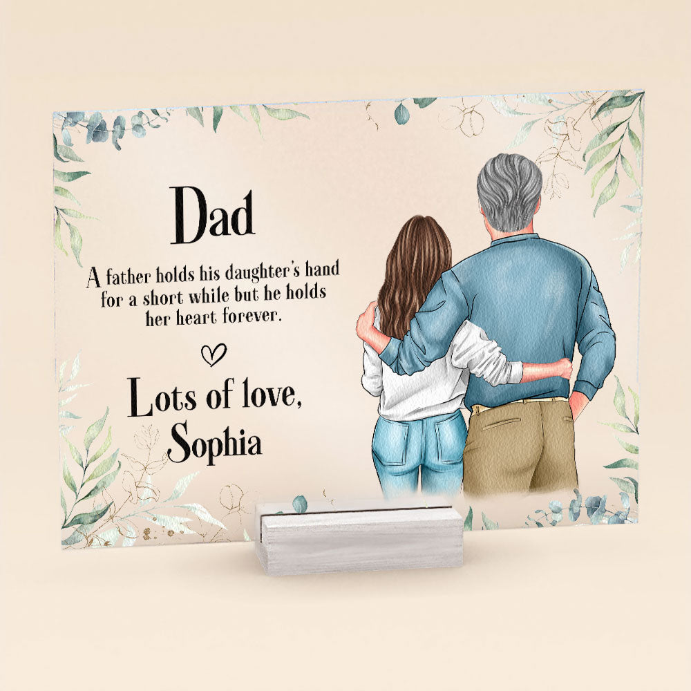 Christmas Gifts For Dad - Personalized Acrylic Plaque