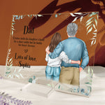 Christmas Gifts For Dad - Personalized Acrylic Plaque