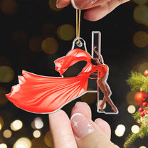 Christmas Gifts For Pole Dancers  - Personalized Acrylic Photo Ornament