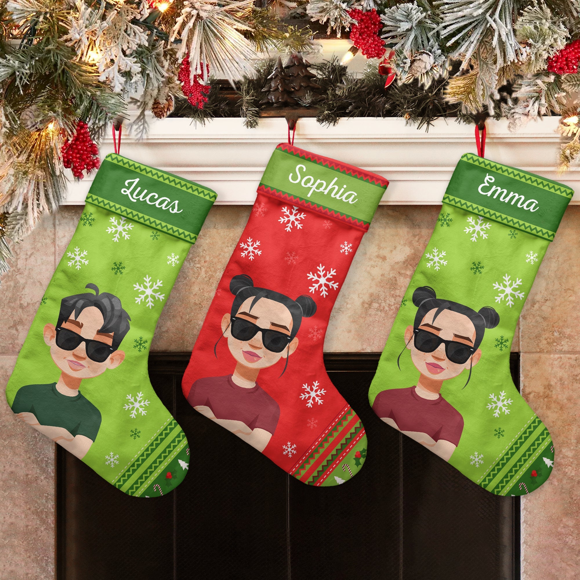 Christmas Kids - Personalized Stocking