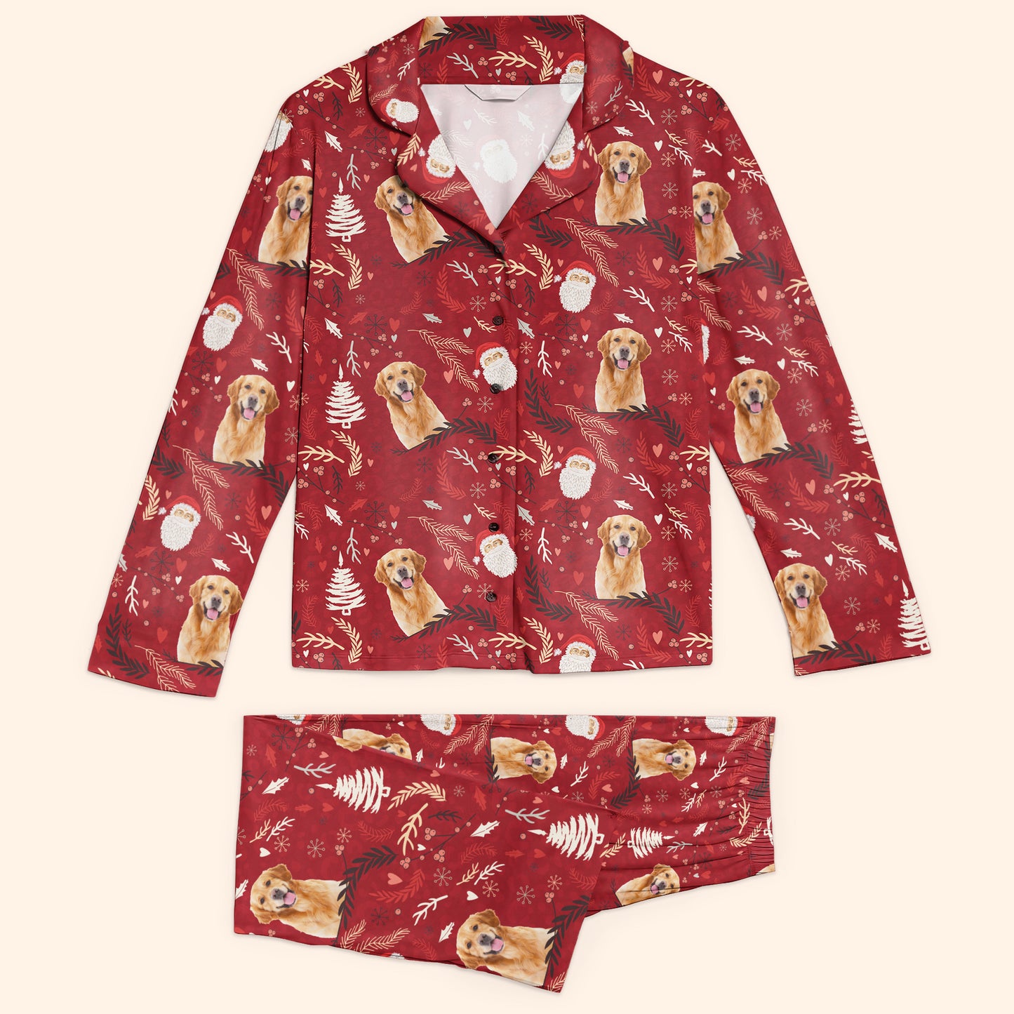 Christmas Pajamas - Personalized Photo Women's Pajamas Set