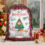 Christmas Santa Sack From North Pole For Kids - Personalized Christmas Sack