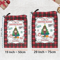 Christmas Santa Sack From North Pole For Kids - Personalized Christmas Sack