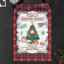 Christmas Santa Sack From North Pole For Kids - Personalized Christmas Sack