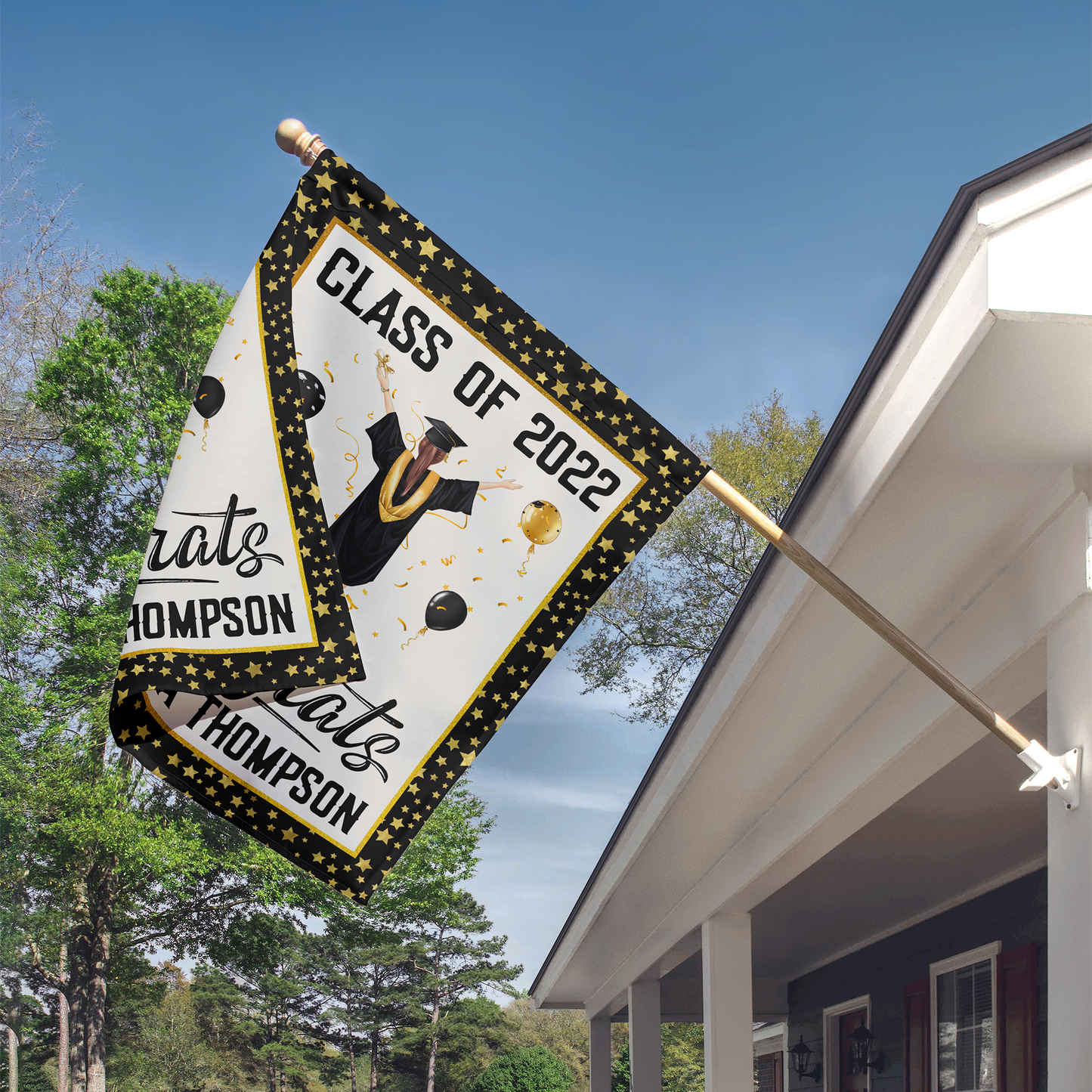 Class Of - Personalized Flag
