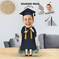 Class Of 2024 - Personalized Photo Shaking Head Acrylic Standee