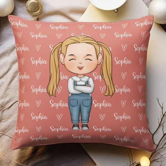 Personalized Name Pillow - Gift For Kids - Personalized Pillow (Insert Included)