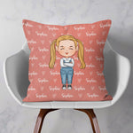 Personalized Name Pillow - Gift For Kids - Personalized Pillow (Insert Included)