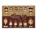 Come In & Go Away - Personalized Doormat