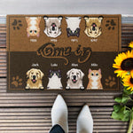 Come In & Go Away - Personalized Doormat