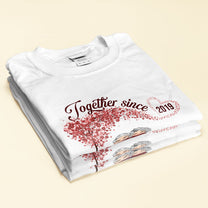 Couple Together Since Red Tree - Personalized Shirt