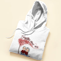 Couple Together Since Red Tree - Personalized Shirt