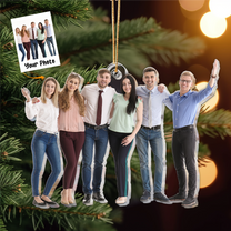 Coworker Gift - Personalized Coworker Photo Ornament