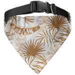 Custom Photo With Tropical Hawaiian Pattern - Personalized Photo Dog Bandana Collar