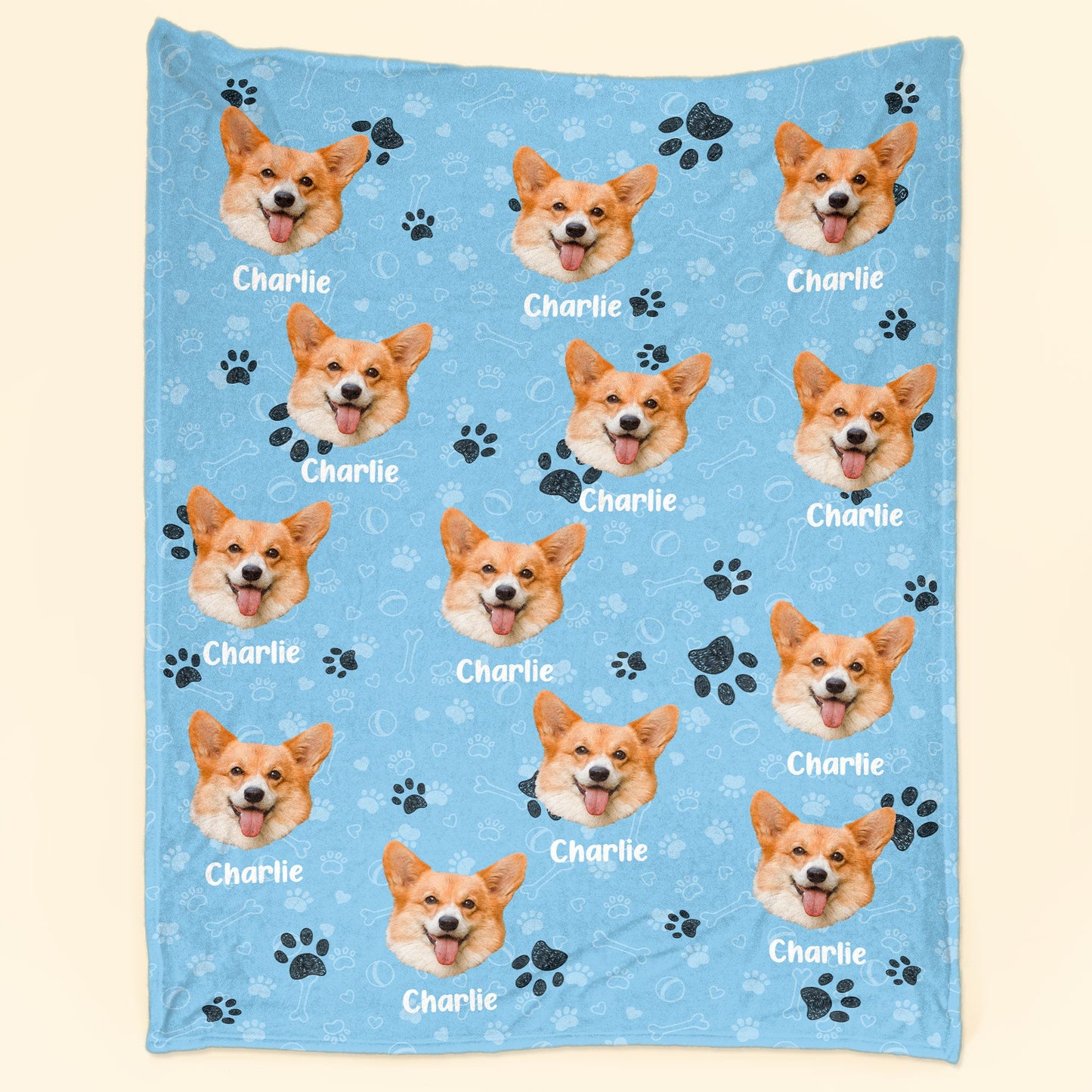 Custom Face Pet - Personalized Photo Blanket