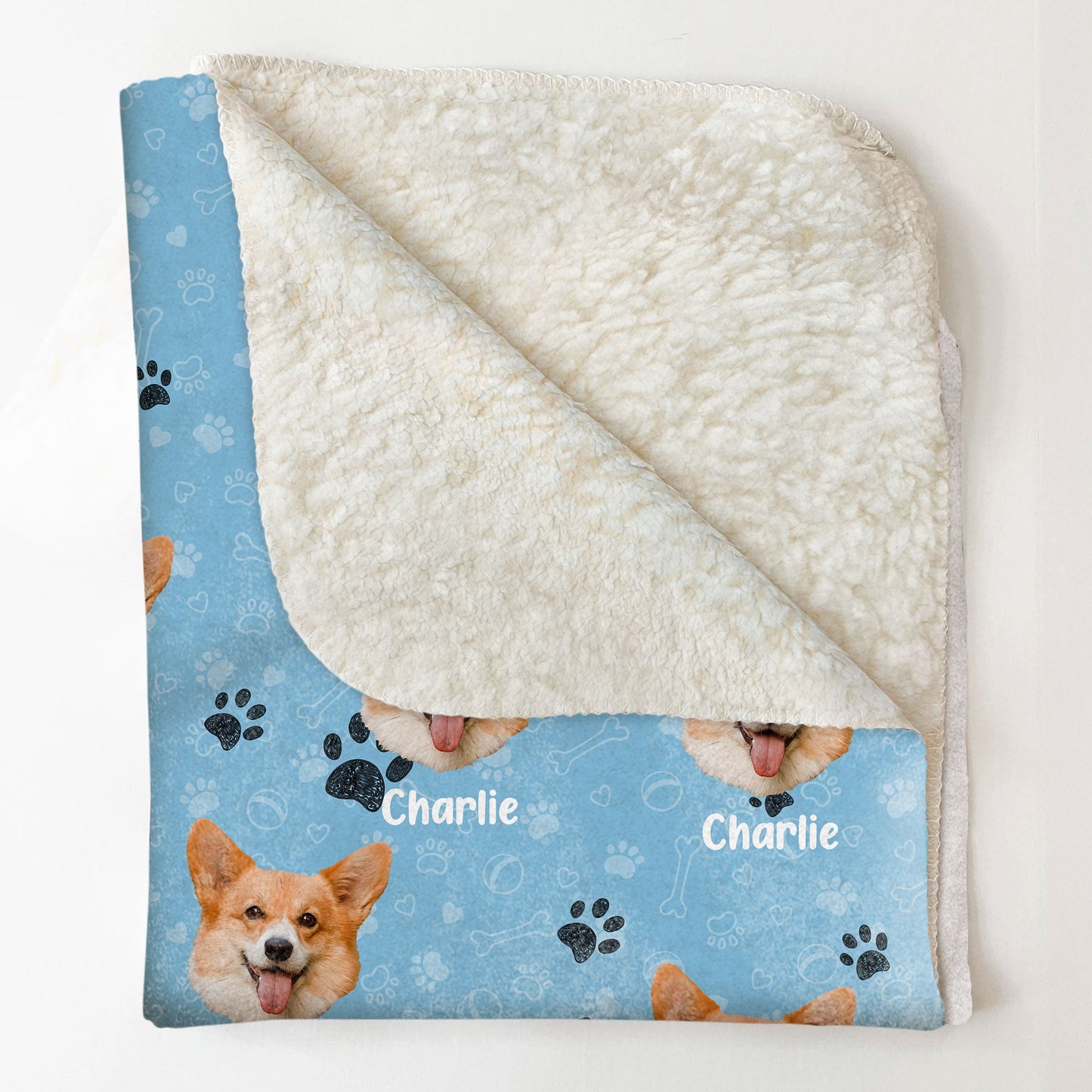 Custom Face Pet - Personalized Photo Blanket