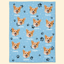 Custom Face Pet - Personalized Photo Blanket