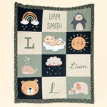 Custom Letter Is For Name - Personalized Blanket