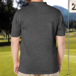 Custom Name Golf Ball Pattern Line Vintage Style For Golf Lovers - Custom Golf Shirt