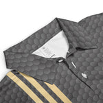 Custom Name Golf Ball Pattern Line Vintage Style For Golf Lovers - Custom Golf Shirt