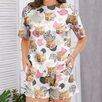 Custom Pet Pajamas - Personalized Photo Pajama Shorts Set
