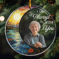 Custom Photo Fishing In Heaven - Personalized Acrylic Photo Ornament