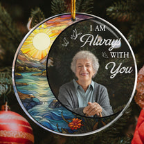 Custom Photo Fishing In Heaven - Personalized Acrylic Photo Ornament