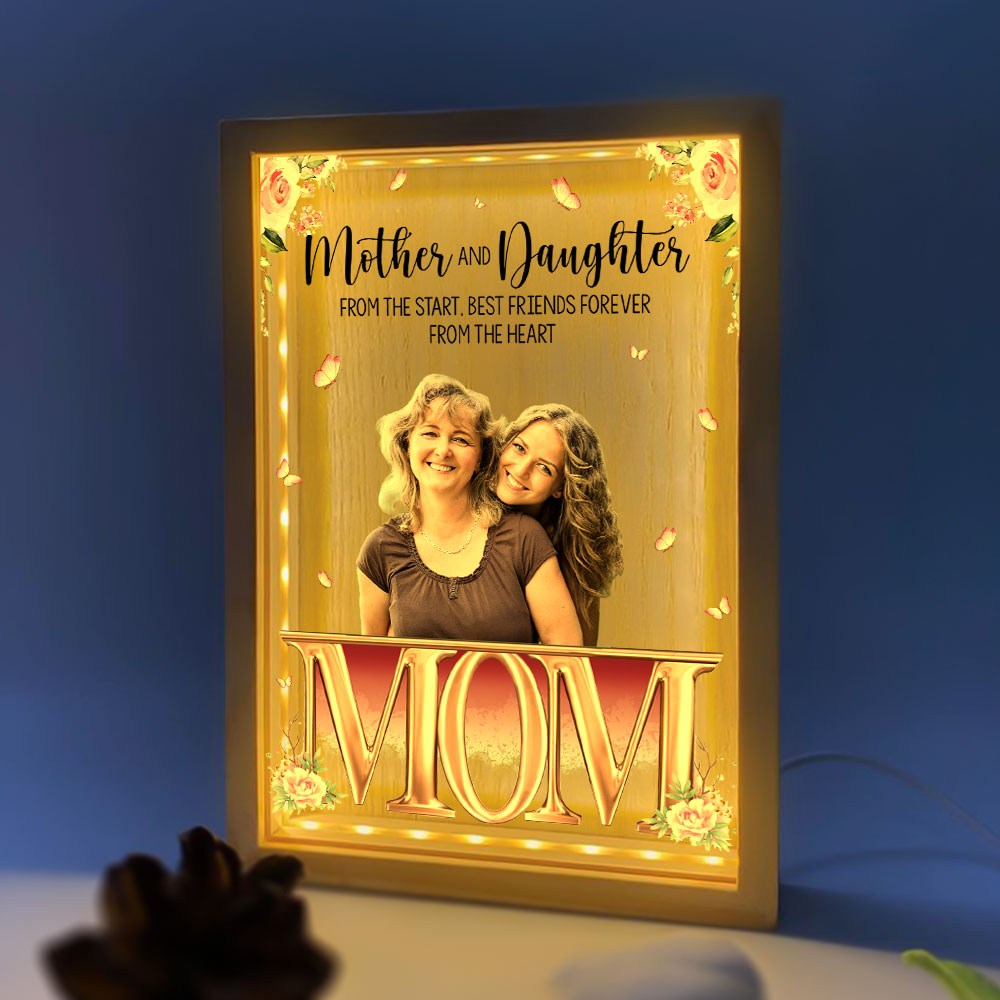 Custom Photo Mother's Day Gifts - Personalized Photo Frame Light Box