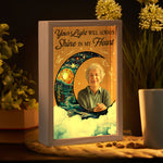 Custom Photo Your Light Will Always Shine  - Personalized Photo Frame Light Box