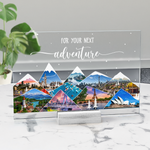 Custom Travel Place For Your Next Adventure - Personalized Acrylic Photo Plaque
