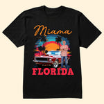 Custom Vintage Cars Muscle Cars For Men, Husband - Personalized Photo Shirt