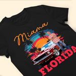 Custom Vintage Cars Muscle Cars For Men, Husband - Personalized Photo Shirt
