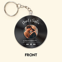 Custom Your Favorite Song - Personalized Acrylic Keychain