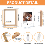 Custom Your Favorite Song Title - Personalized Photo Frame Lamp