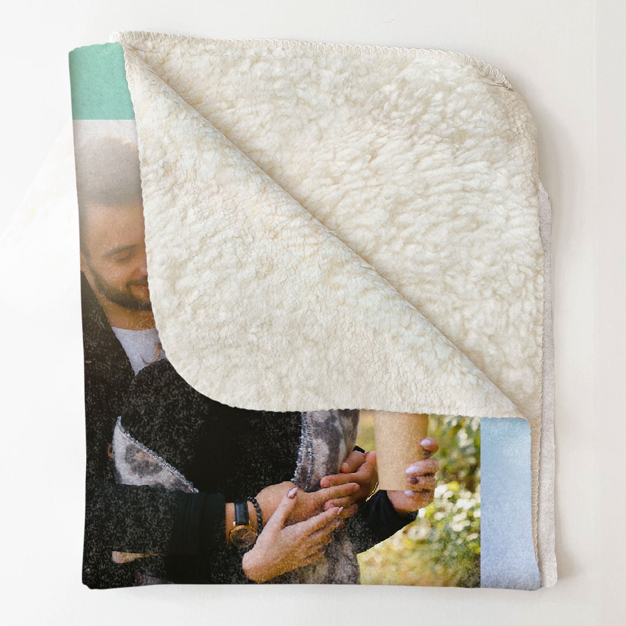 Customized Blanket With Your Favorite Song - Personalized Photo Blanket - Valentine's Day Gifts For Her, Him