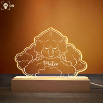 Cute Sleeping Animal - Personalized LED Light