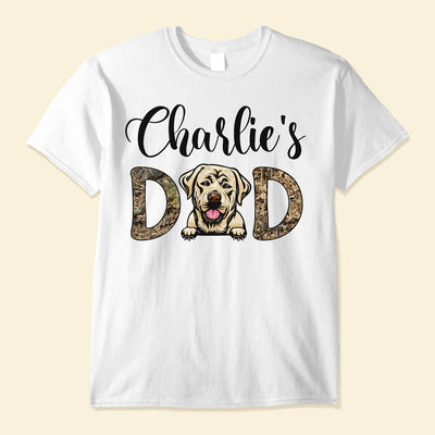 Dog, Cat Name Mom, Dad - Personalized Shirt