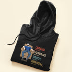 Dad Grandpa Uncle Legend Husband - Personalized Shirt - Birthday, Father's Day ,Funny Gift For Dad, Father, Grandpa, Husband 