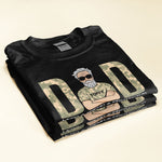 Dad - Hero - Friend - Protector - Personalized Shirt - Birthday, Father's Day Gift For Father, Dad, Dada, Daddy