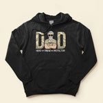 Dad - Hero - Friend - Protector - Personalized Shirt - Birthday, Father's Day Gift For Father, Dad, Dada, Daddy