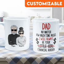 Dad I Will Always Be Your Financial Burden - Personalized Mug - Birthday & Christmas Gift For Dad, Grandpa, Father, Papa