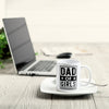 Dad Of Girls #Outnumbered - Personalized Mug - Birthday, Christmas Gift For Father, Daddy, Dad, Girl Dad