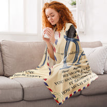 Dad, This Blanket Reminds How Much We Love You - Personalized Blanket