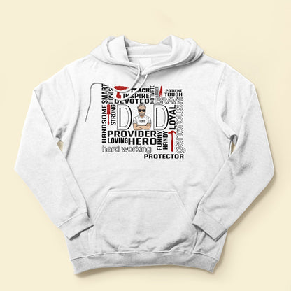 Dad Word - Personalized Shirt - Birthday, Father's Day Gift For Father, Dad, Papa, Grandpa